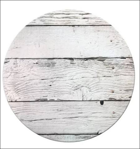 CAKE BOARD TIMBER LOOK ,10 INCH ROUND, 6mm Thick