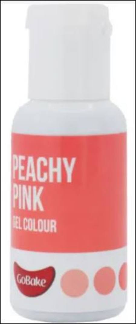 Gel Colour, Peachy Pink 21g