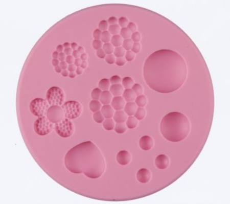 Buy Brooches - Round Silicone Mold in NZ. 